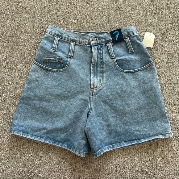 Vintage Steel Jeans Shorts Size 7 - Picture 1 of 9